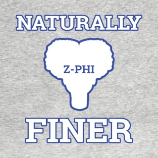 Naturally Finer Zeta Sorority Gifts T-Shirt